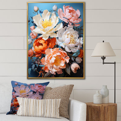«Blossoms Of Serenity Pe pivo» sur toile