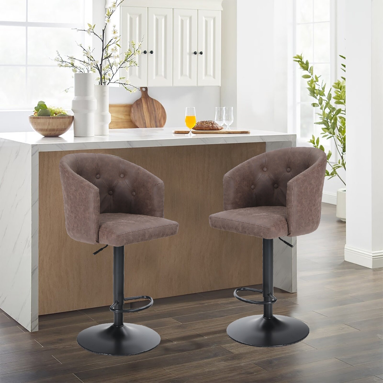 Wayfair grey deals swivel chair