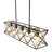 5 - Light Kitchen Island  Lighting Fixture Rectangle Pendant Dining Room Chandelier