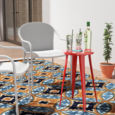Table ronde de bar de qualité commerciale pour l'intérieur et l'extérieur