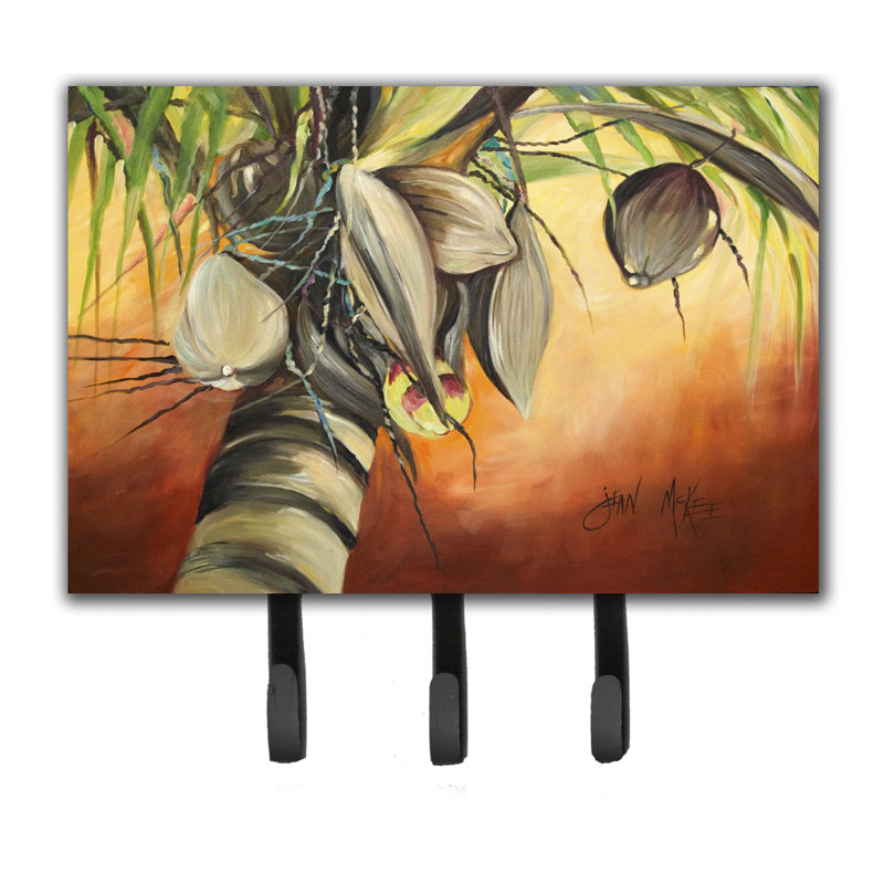 Porte-clés d’arbre de coco