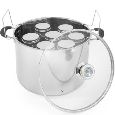 Barton Holiday Home 20 Qt. Pot de bain-marie avec indicateur de température