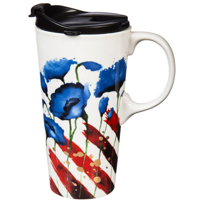 Grande tasse de voyage 17 onces patriotique
