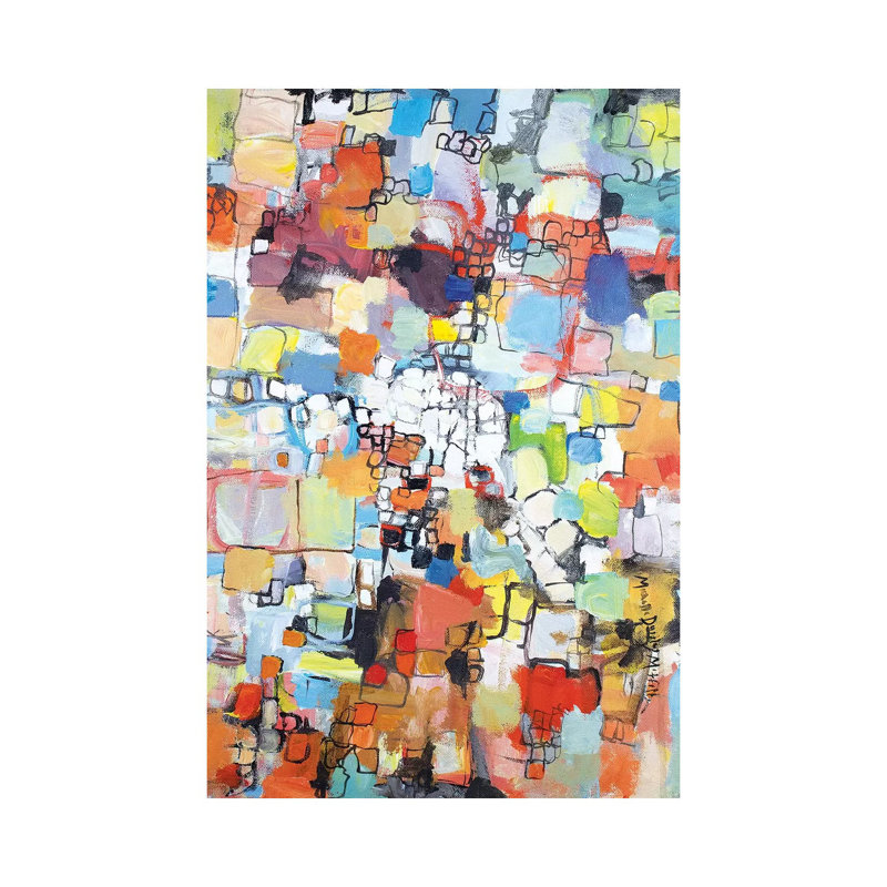 August's End 1 Piece Painting on Canvas, 45.72cm H x 30.48cm W x 1.91cm D, Wrapped Canvas
