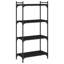 Abdulbasit 120cm H x 30cm W Metal Standard Bookcase-1475694875-1475694877