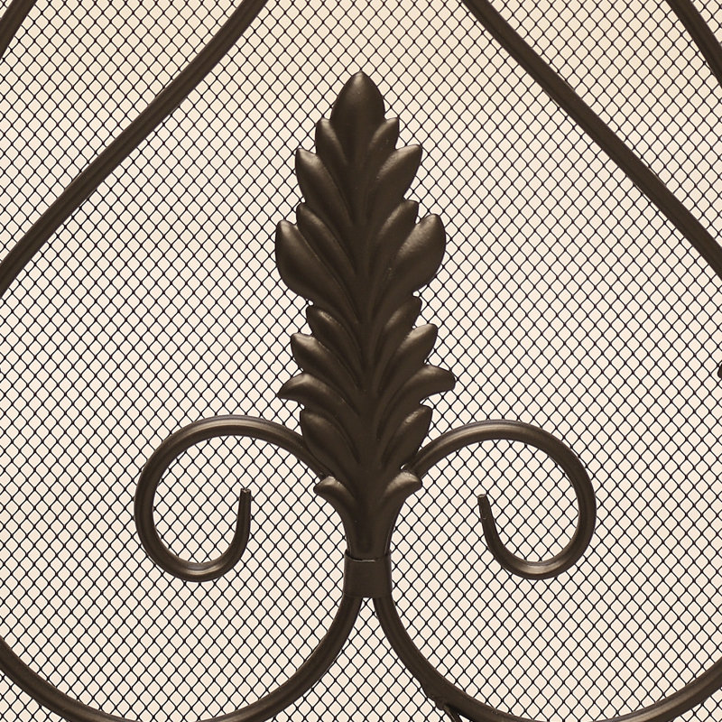 Ramsel Iron Fireplace Screen