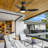 Kyptin 42" 3-blade Downrod Mount Ceiling Fan with LED Lights and Remote Control-382792569-382792570