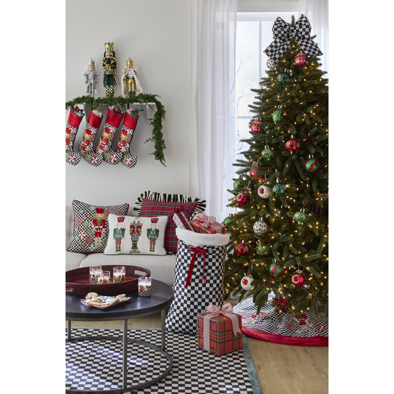 Deck The Halls Tree Serving Platter