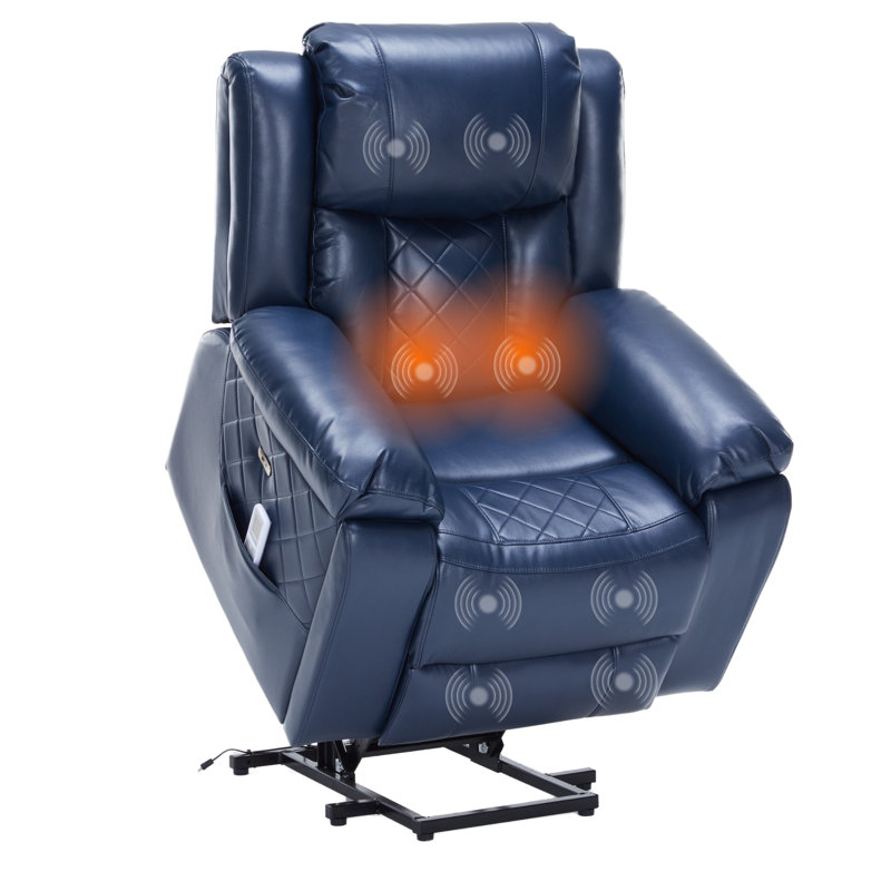 Porte-gobelet inclinable électrique Power Lift Assist, Bleu