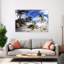 Palmiers, Varadero, Cuba, paysage abstrait, art mural-1745196216