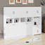 Lit escamotable mural avec placard et bureau Murphy-1798708453