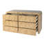 Commode 6 tiroirs Cora