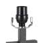 Belpre 23.5" Metal Table Lamp Set with USB, Type-C Ports, and Built-in Outlet