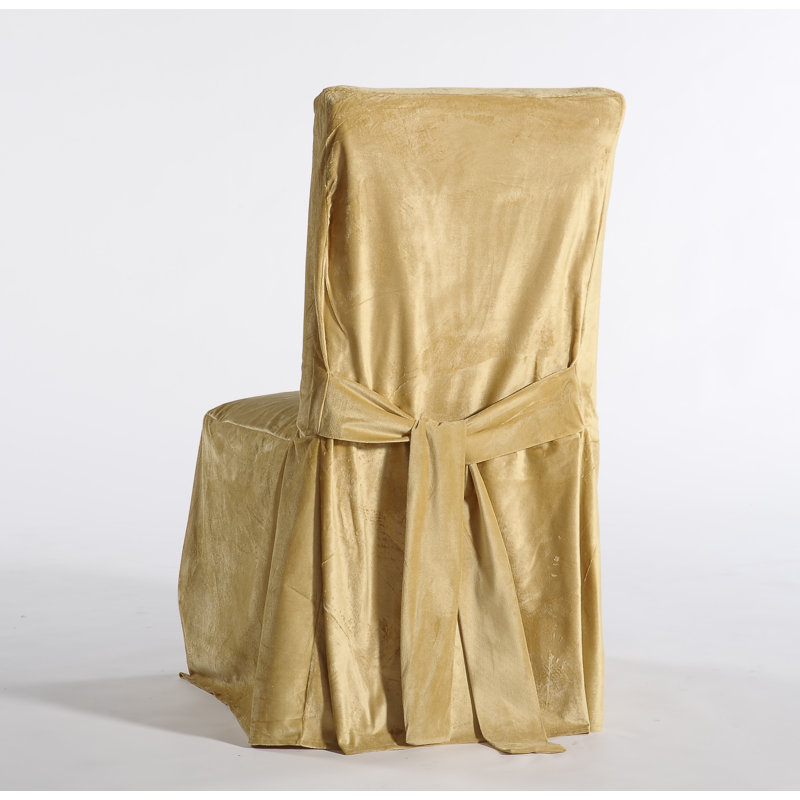 Housse pour chaise de salle à manger, Or