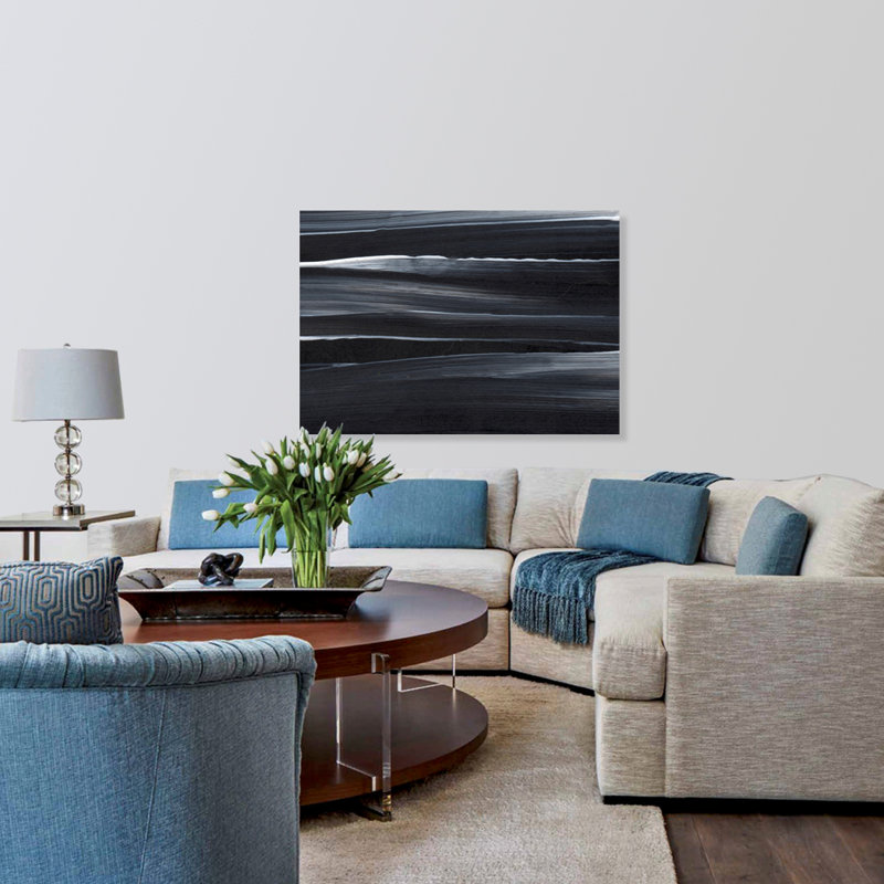 Dark Matter Print by DecorumBY, 30" H x 40" W x 1.5" D, Aluminum