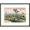 Le marché du cheval au quatrième mois à Chireu par Andô Hiroshige - impression giclée encadrée