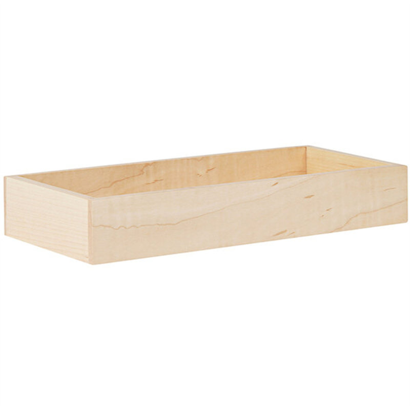 Phillip Blonde Maple Wood Merchandiser Box 0ADA764B54C943B1AC721FE6A473248E, 1.9" H x 11.4" W x 5.7" D, Beige