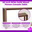 60 Inch Wide Solid Wood Veneer Console Table Sofa Table With Storage-1009286723