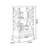 Brown Solid Wood Storage Rack-1361176604