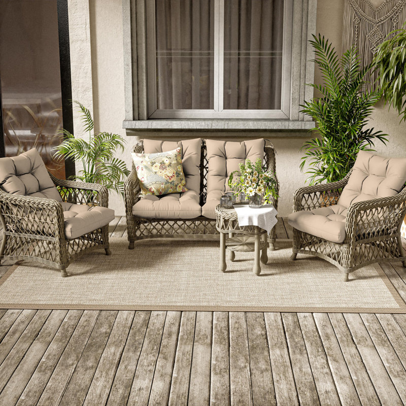 Outdoor/Indoor Seat / Back Cushion, Sand