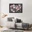 Elizabeth Elizabeth Flowers - Impression sur toile-72503534-72503533