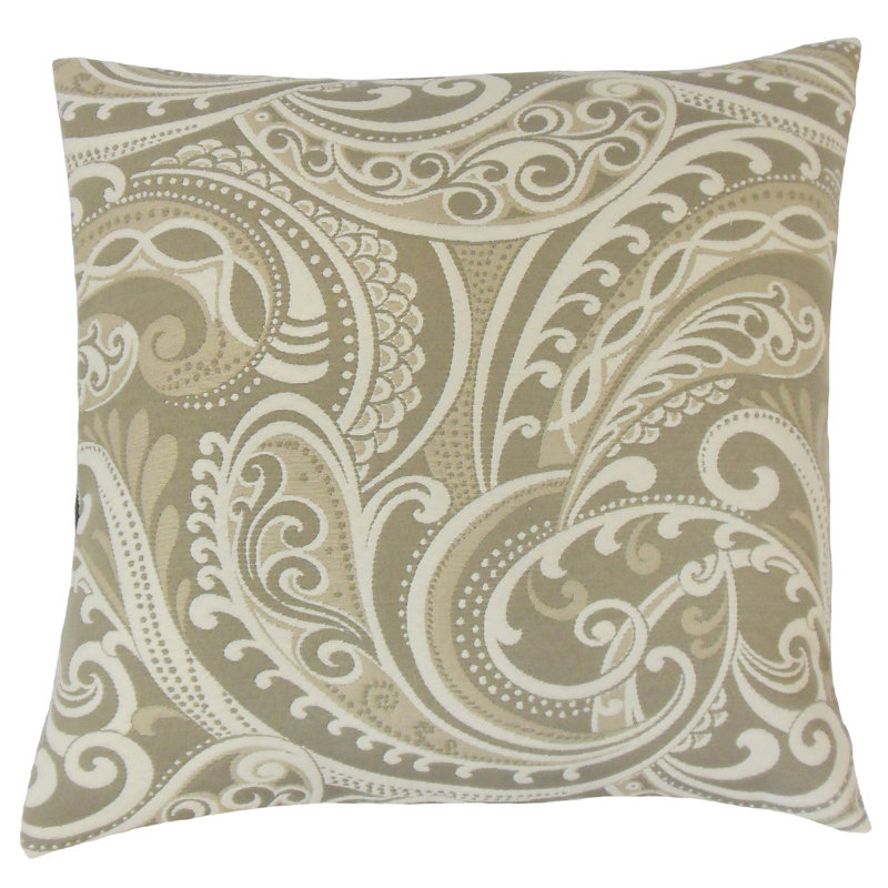 Coussin natashaly, Lin, H 18 po x l 18 po, Pas de remplissage