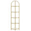 Cotaco 158cm H x 28cm W Steel Corner Bookcase-1622147615