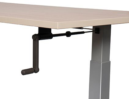 Equity Rectangle Height Adjustable Training Table