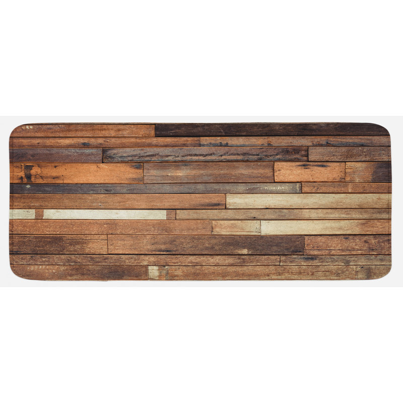 Tapis de cuisine en bois