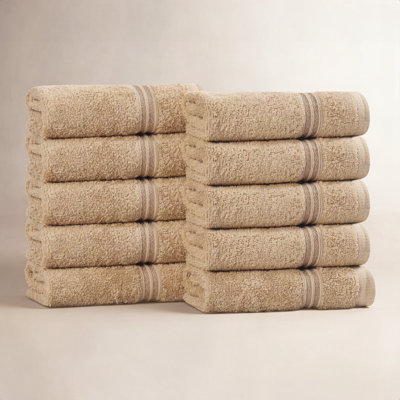 Oleg Egyptian Cotton Washcloth Set