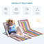 Chaise de plage pliante rembourrée