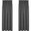 Hippen Blackout Door Curtain Pair-2128180529-2128180686
