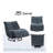 Oyster Chenille Glider Recliner With Swivel-891374264