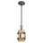 Conyngham 1 - Light Black Iron Shaded Pendant