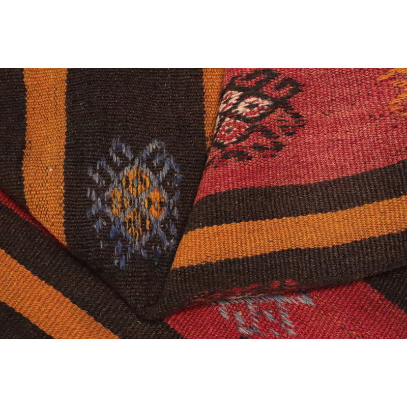 Tapis rayé géométrique Kilim