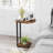 Jadus 25.6'' Tall Tray Top C Table End Table, Unique Curved Table Top Design