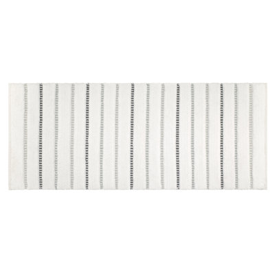 Izod Sandbar Grey Double-Vanity Rug
