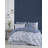 3 Pieces  Navy Blue  Geometric Pattern Modern Double Face 100% Cotton Duvet Cover Set-767907205