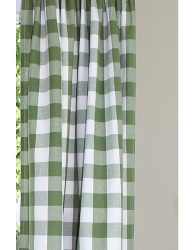 Paire de rideaux occultant en coton Abruscato, 84 po x 86 po