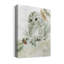 Hibou hivernal, reproduction d'art sur toile tendue-298497042
