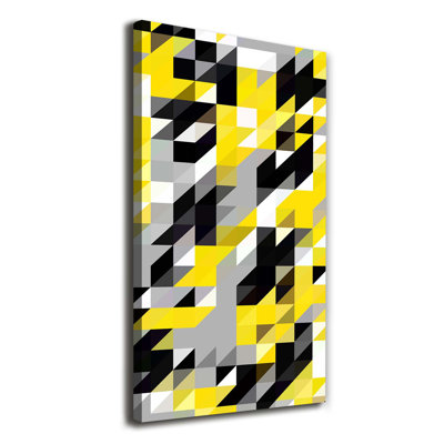 Geometric Background - Wrapped Canvas Print