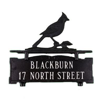 2-Line Mailbox Sign