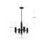 Torres 4 - Light Chandelier-77452358