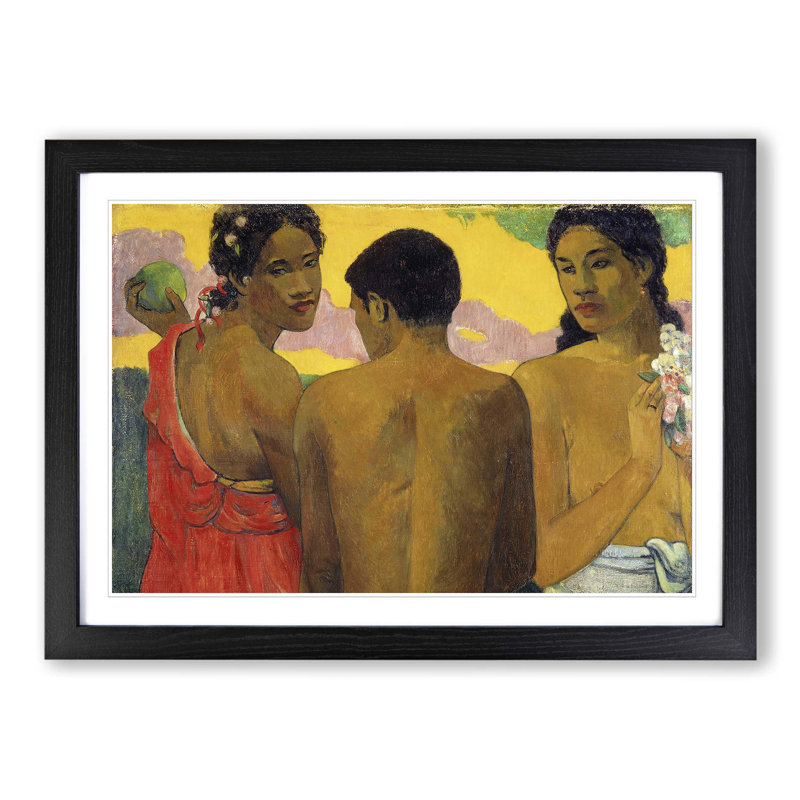 Paul Gauguin - Single Picture Frame Painting, Black