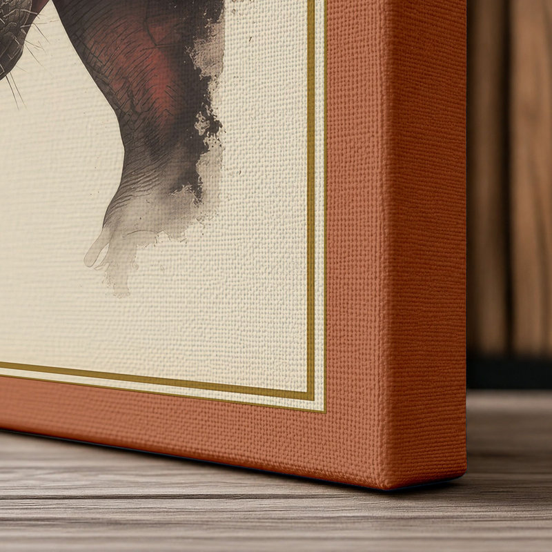 Print, 18x12 - 45.7 x 30.5 cm, Terracotta Border