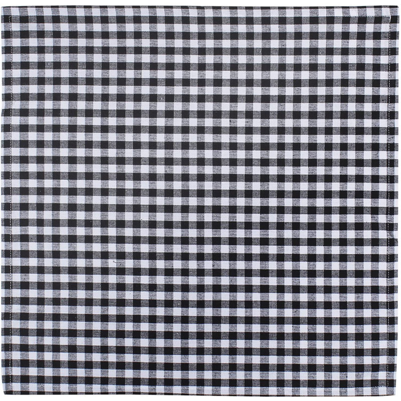 Erlinna 100% Cotton Checkered Square Napkin