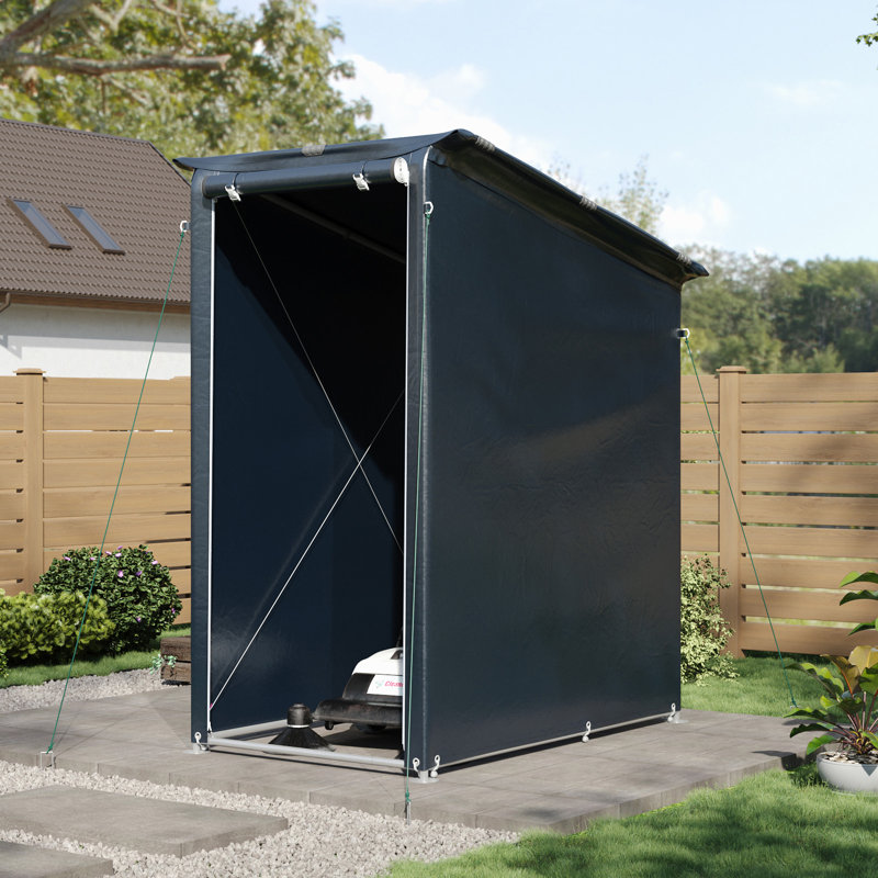 3 x 5ft Outdoor Garden Storage Shelter with Roll-Up Zipper Door