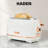 Haden Heritage 2 Slice Wide Slot Toaster with Heritage 12 Cup Home Coffee Maker