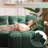 Dengler U-Shaped Chenille Tufted Sectional Sofa with 2 Ottomans & Pillows-112556408-119462378