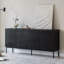 Buffet léger de style rétro luxueux